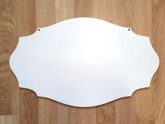 Tablita /Tabla 50*30cm din MDF alb