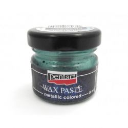 Pasta ceara metalica 20 ml - wax paste - turcuaz