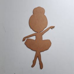 Balerina din MDF 7.7*15cm