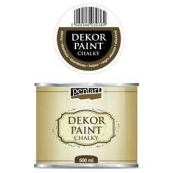      DEKOR PAINT CHALKY de 500ml- ebony