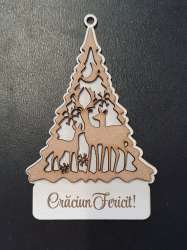 Ornament craciun 11.5*7.5cm