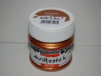  Vopsea acrilica metalizata- pentart - 50 ml-Bronz