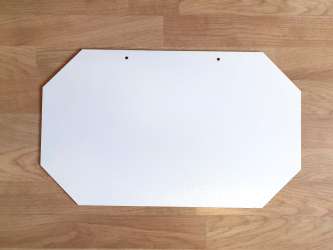 Tablita /Tabla 50*30cm din MDF alb