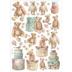 Hartie de orez A4- teddy bears