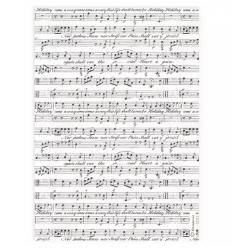 Hartie de orez A4- musical score/ partitura