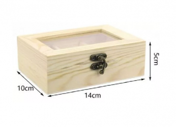 Cutie din lemn 6 comp. 10*14*5cm