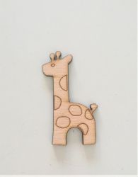 Figura din placaj lemn de 8*4.5cm - girafă