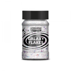 Galaxy flakes 100ml - jupiter alb