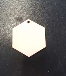 Baza de martisor 4.5*3.8cm - hexagon