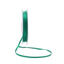 Panglica satin 3mm - emerald